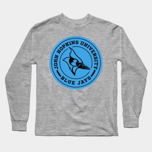 John Hopkins University Blue Jays Circle Long Sleeve T-Shirt